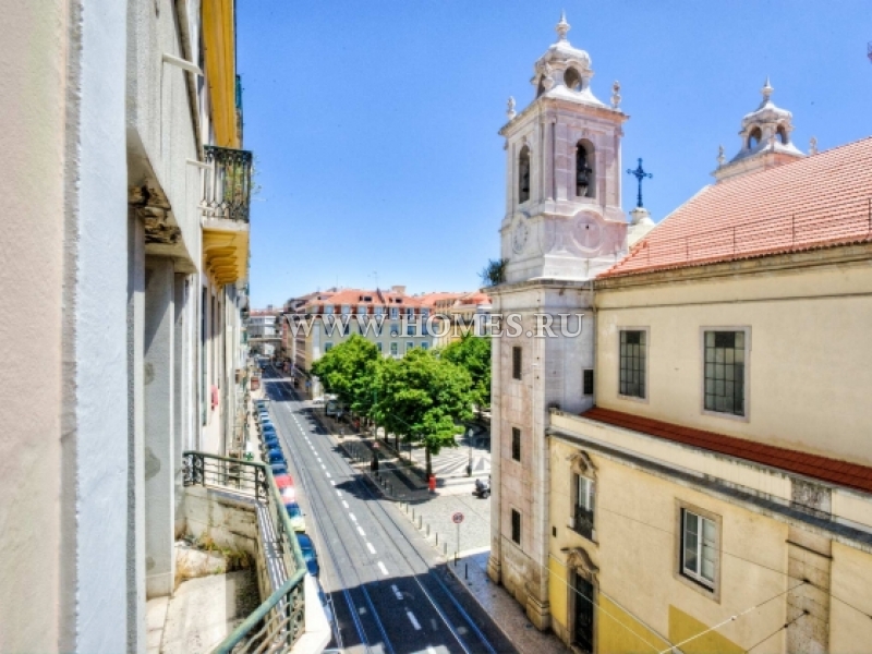Потрясающие апартаменты в центре Лиссабона